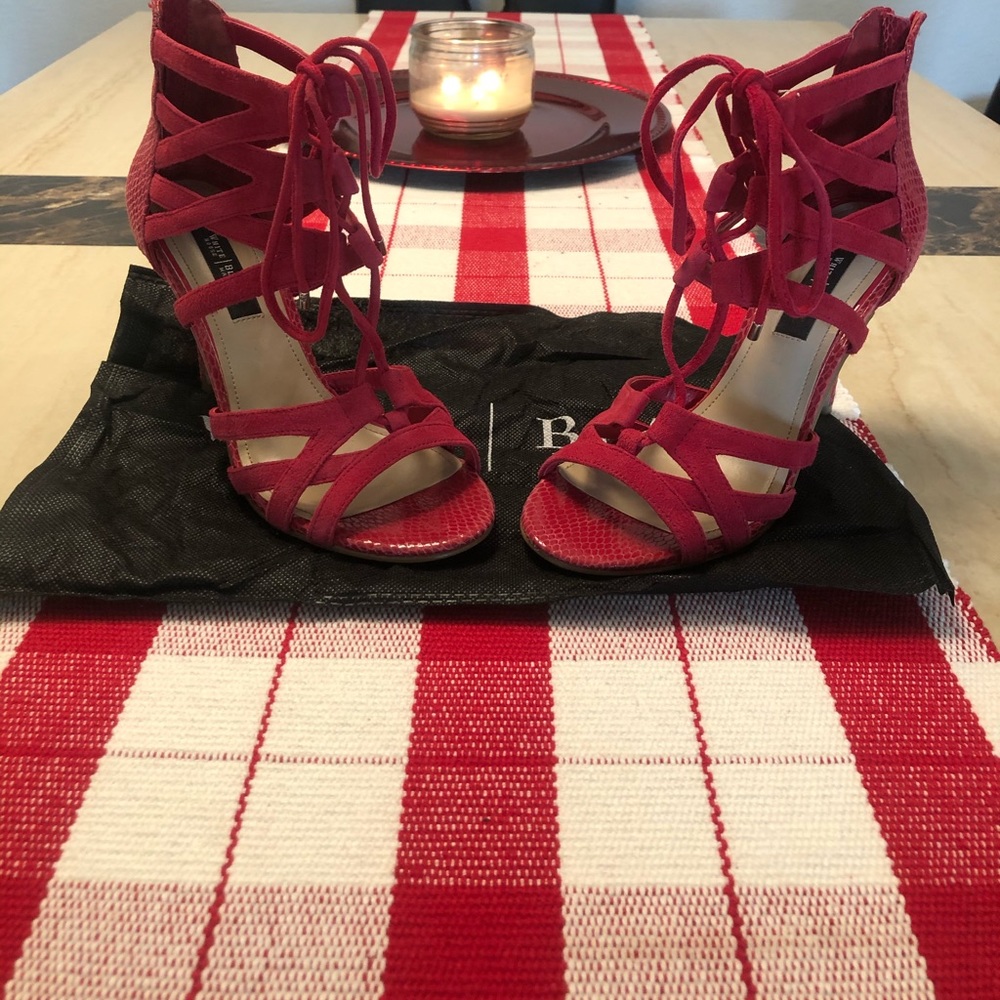 White House Black Market Demi heels